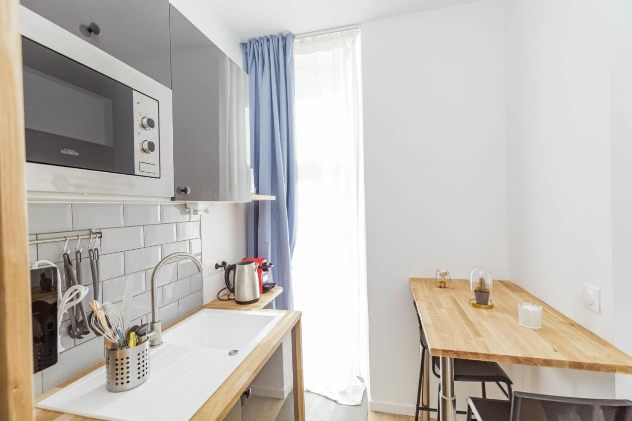 פריז Nice 23 M Bright And Renovated Courtyard Side מראה חיצוני תמונה