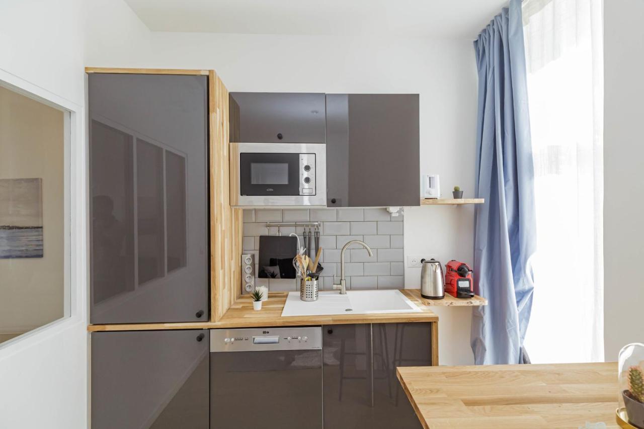פריז Nice 23 M Bright And Renovated Courtyard Side מראה חיצוני תמונה