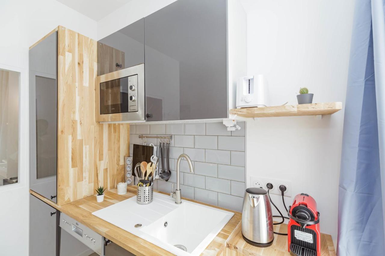 פריז Nice 23 M Bright And Renovated Courtyard Side מראה חיצוני תמונה